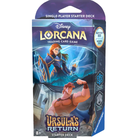 Disney Lorcana: Ursula's Return Starter Deck (Sapphire & Steel)