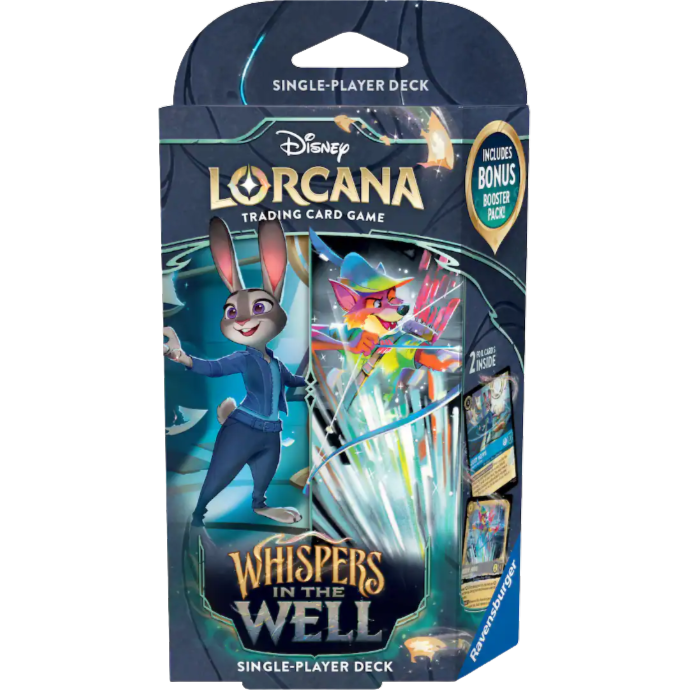 Disney Lorcana: Whispers in the Well Starter Deck (Sapphire & Steel)