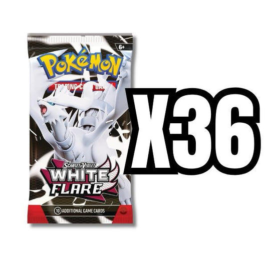 White Flare - 36 Pokémon Booster Packs