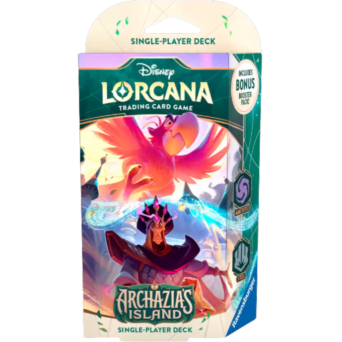 Disney Lorcana: Archazia's Island Starter Deck (Amethyst & Steel)