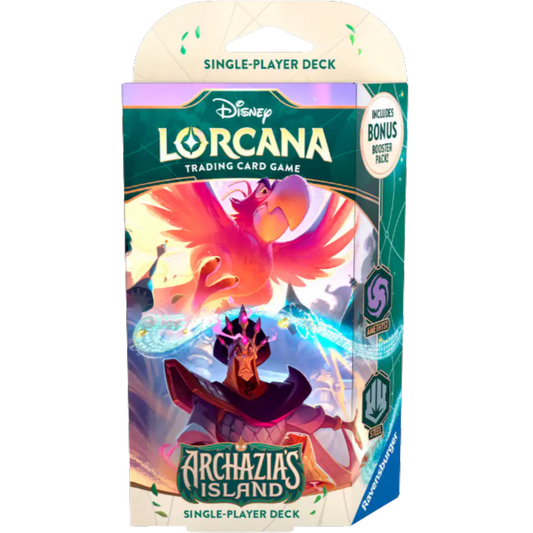 Disney Lorcana: Archazia's Island Starter Deck (Amethyst & Steel)