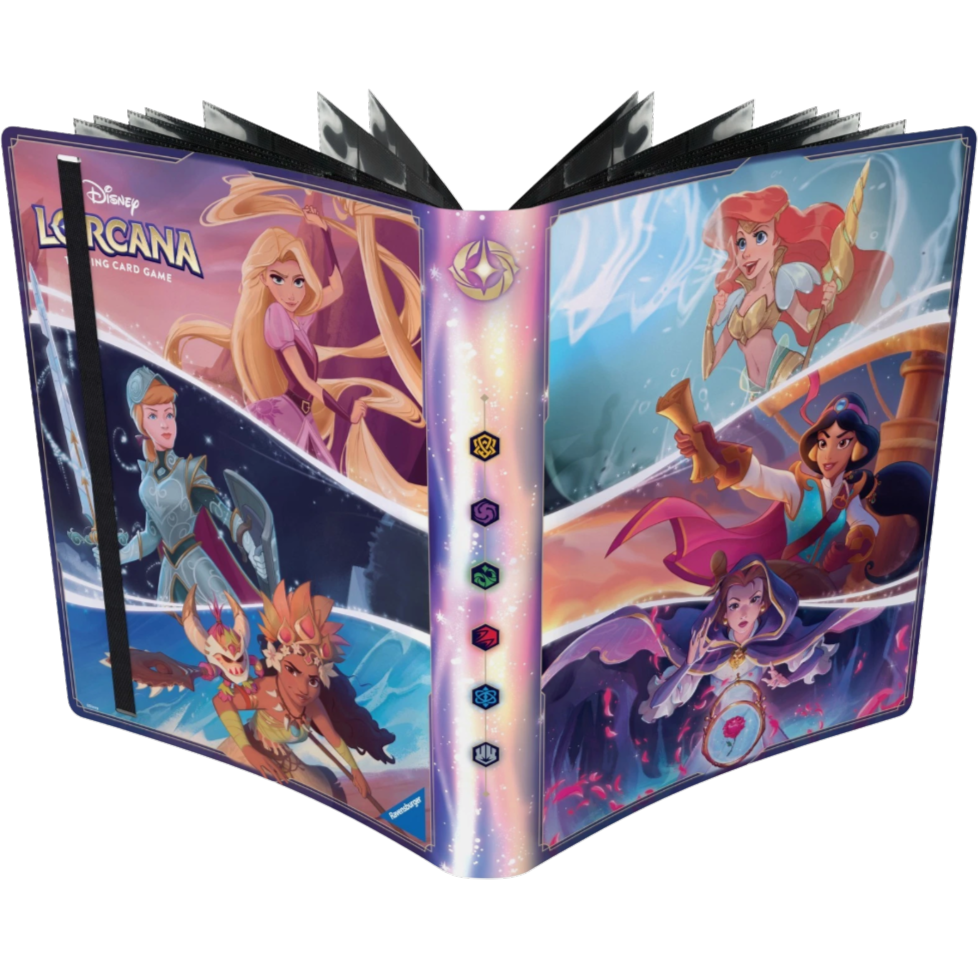 Disney Lorcana 9-Pocket Portfolio - Fabled Princesses