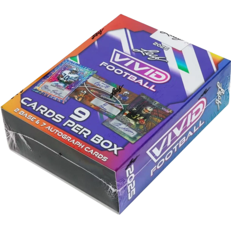 2025 Leaf Vivid Football Hobby Box