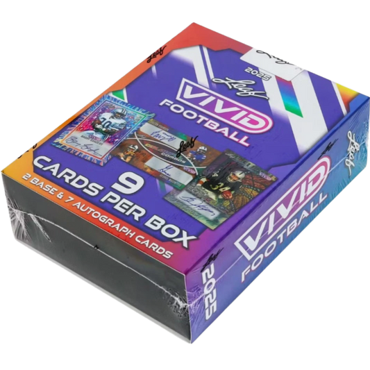 2025 Leaf Vivid Football Hobby Box