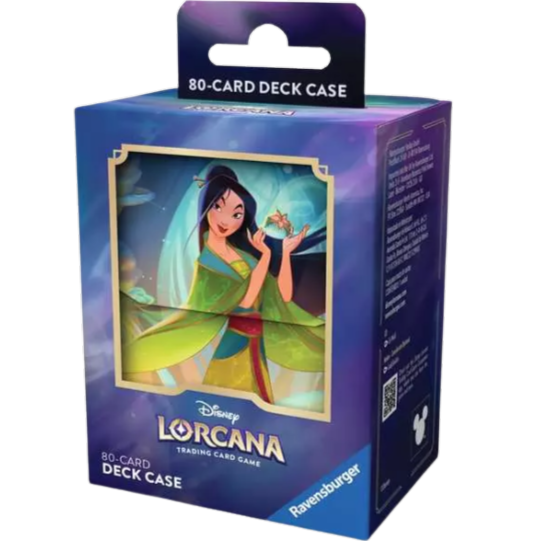 Disney Lorcana Deck Box - Mulan (with comb)