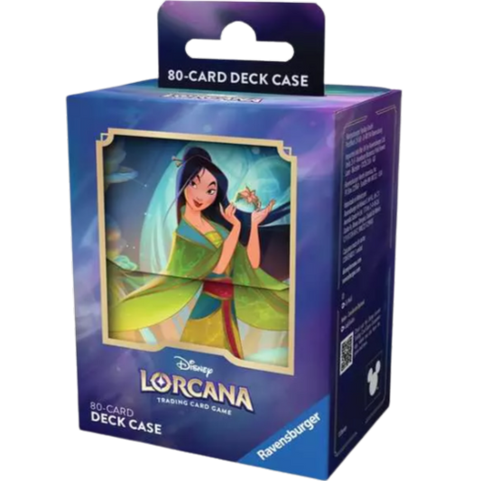 Disney Lorcana Deck Box - Mulan (with comb)