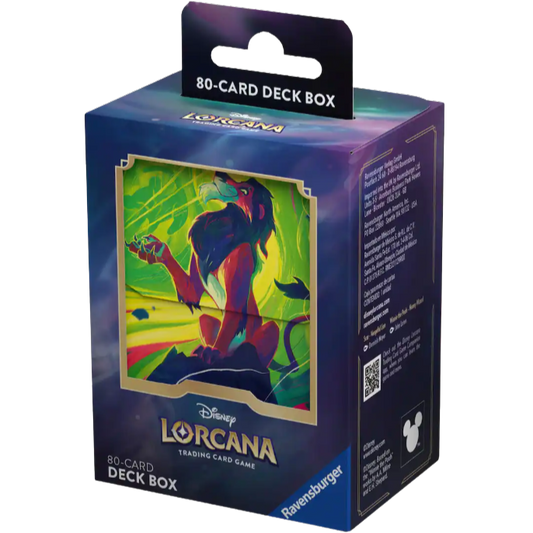 Disney Lorcana Deck Box - Scar - Vengeful Lion