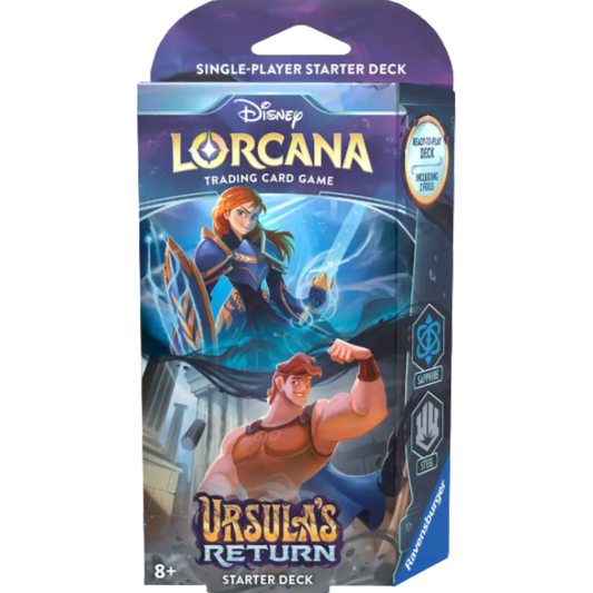 Disney Lorcana: Ursula's Return Starter Deck (Sapphire & Steel)