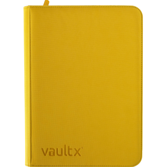 Vaultx Exo-Tec 9-Pocket Sideloading Zip Binder