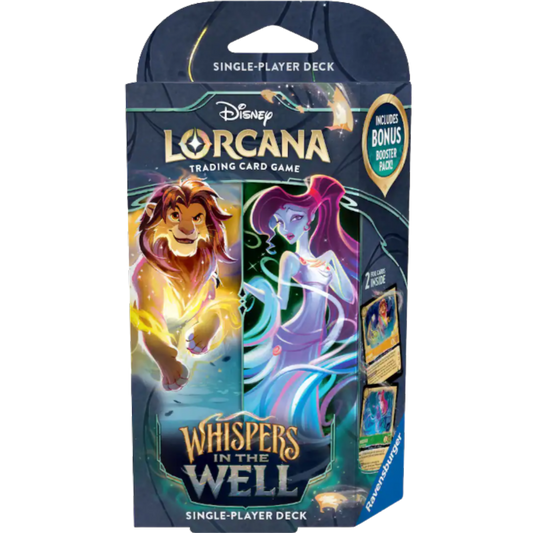 Disney Lorcana: Whispers in the Well Starter Deck (Amber & Emerald)