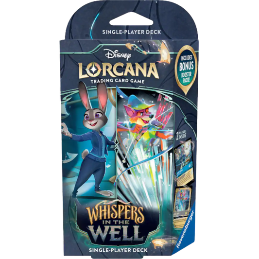 Disney Lorcana: Whispers in the Well Starter Deck (Sapphire & Steel)