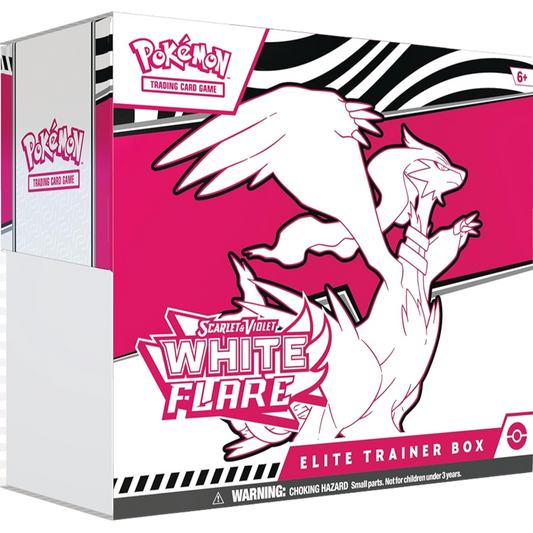 White Flare Elite Trainer Box